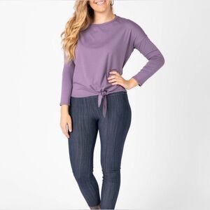 Agnes & Dora Afternoon Tee Long Sleeve Grape